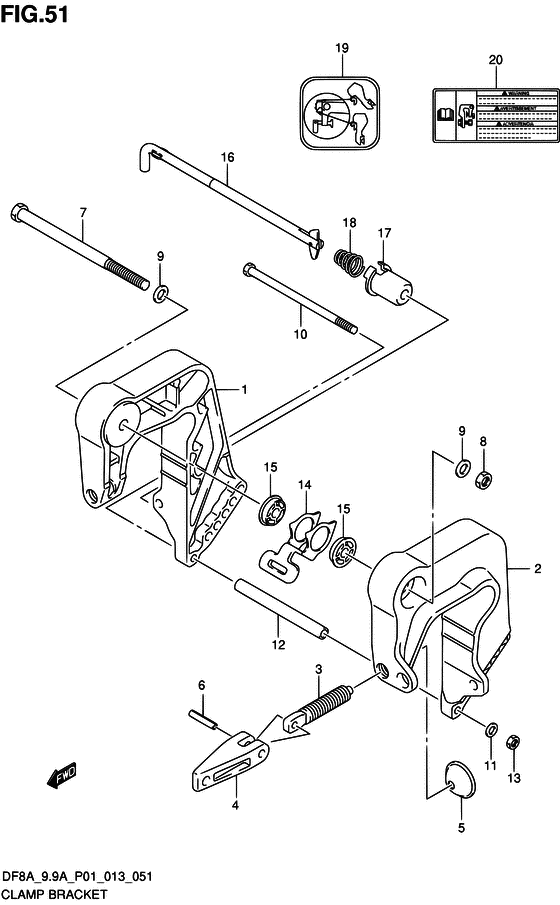 Clamp bracket