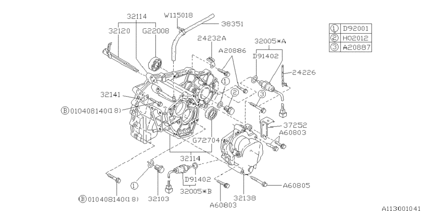 Mt, transmission case