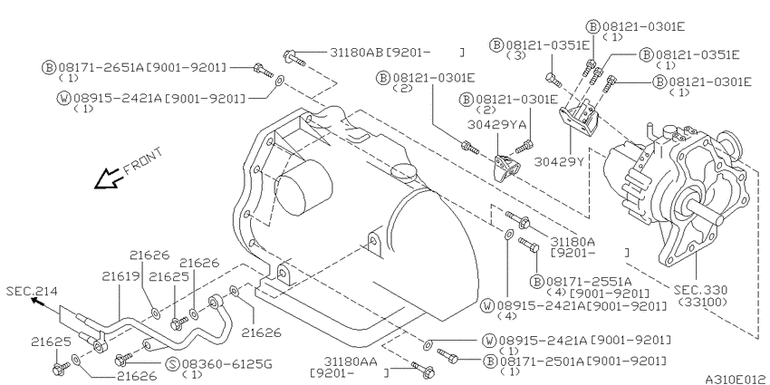 Auto transmission,transaxle & fitting