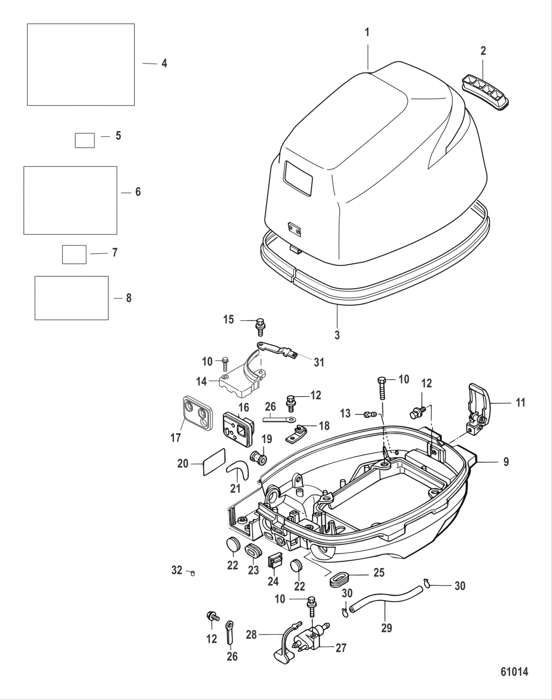 Cowling Sn 0R734916 And Up