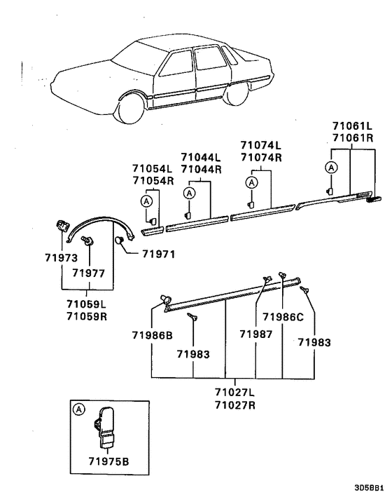 Side garnish & moulding