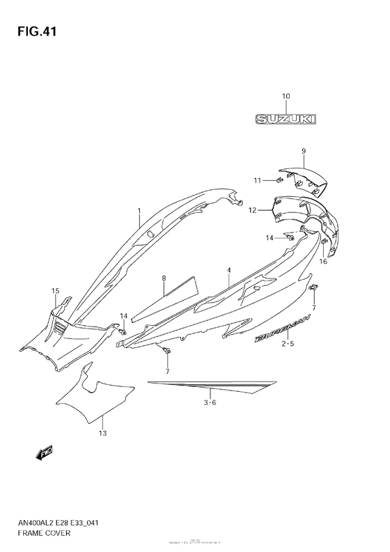 Frame Cover (An400Za L2 E28)