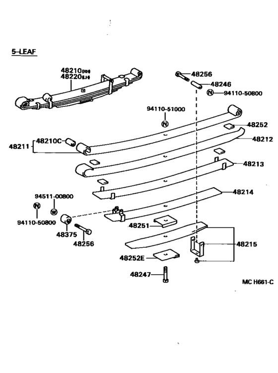 Rear Spring & Shock Absorber