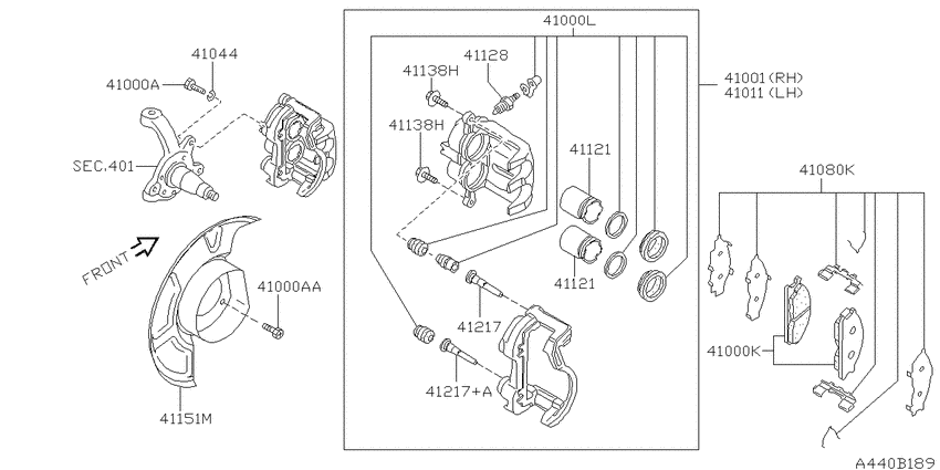 Front brake