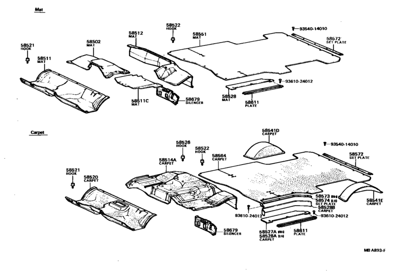 Floor Mat & Silencer Pad
