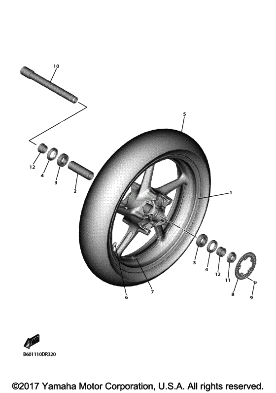 Front wheel