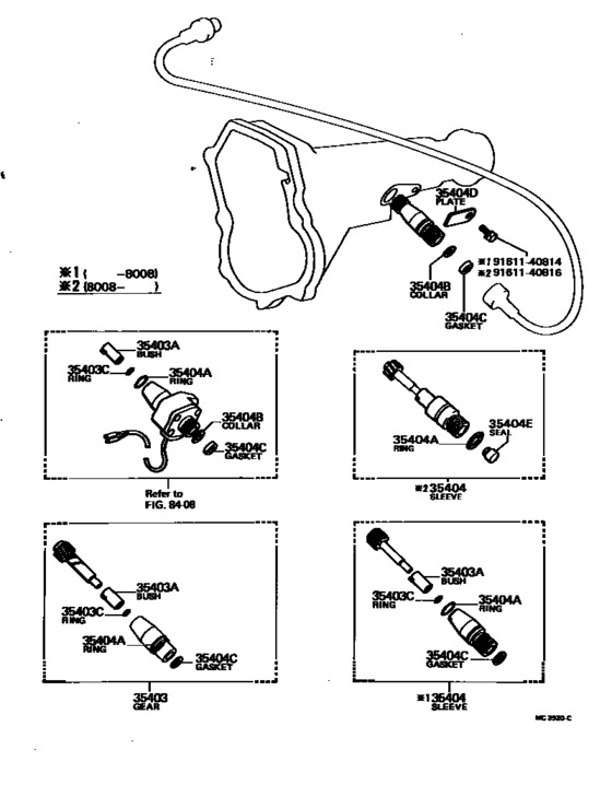 Speedometer Driven Gear (Atm)