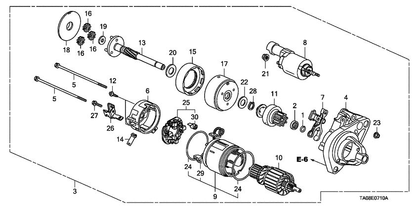 Starter motor