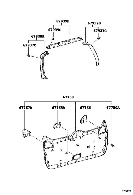 Back Door Panel & Glass
