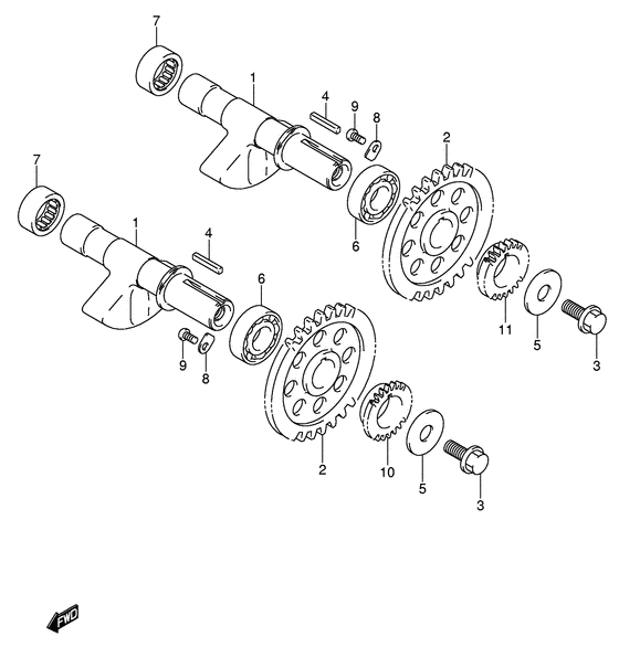 Crank balancer