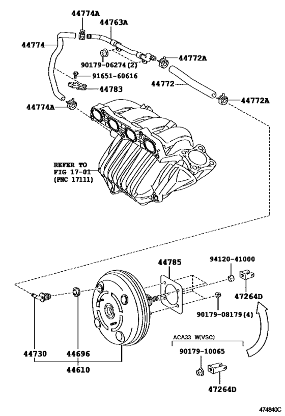 Brake Booster & Vacuum Tube