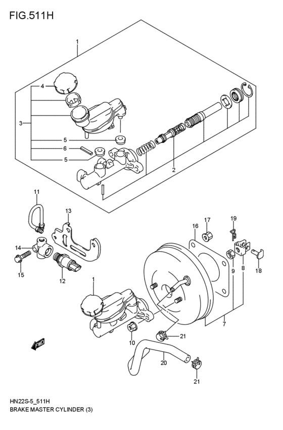 brakes master cylinder