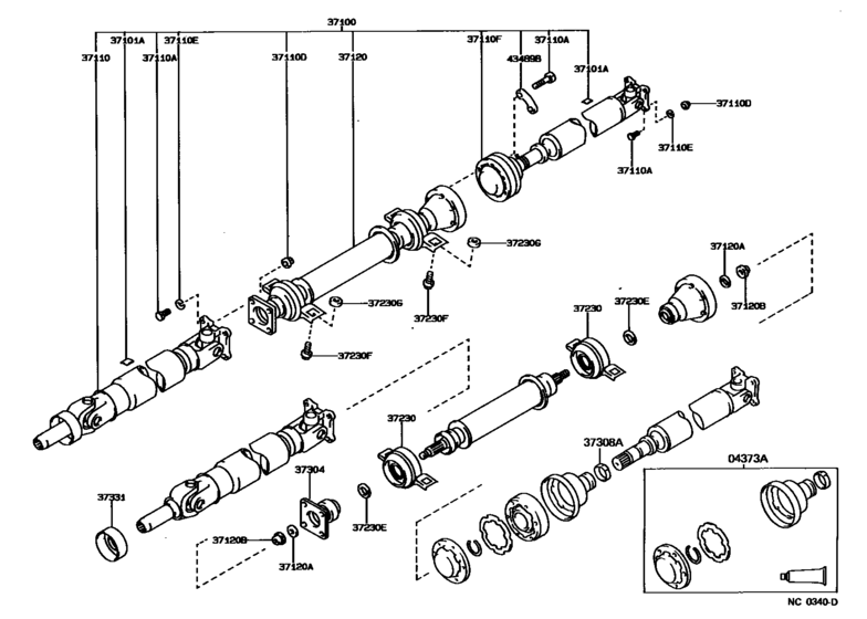 Propeller Shaft & Universal Joint