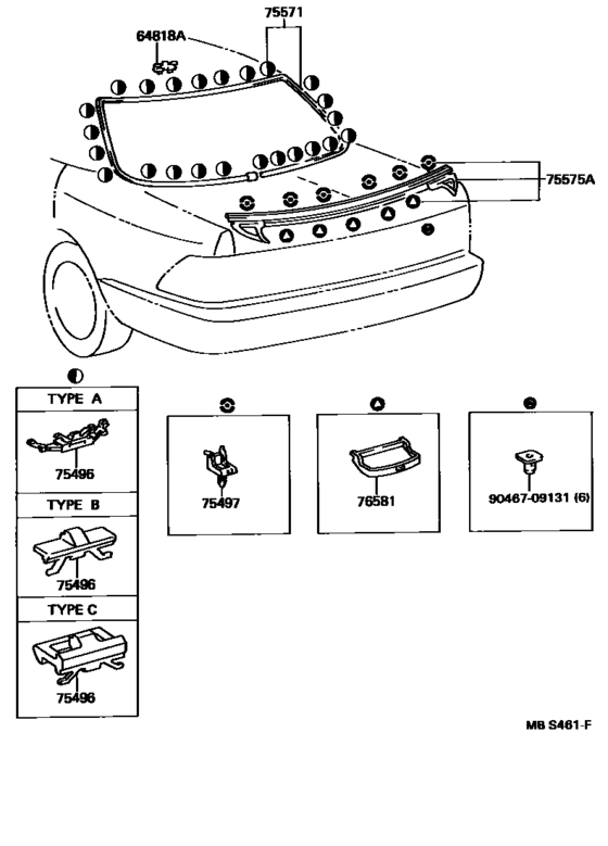 Rear Moulding
