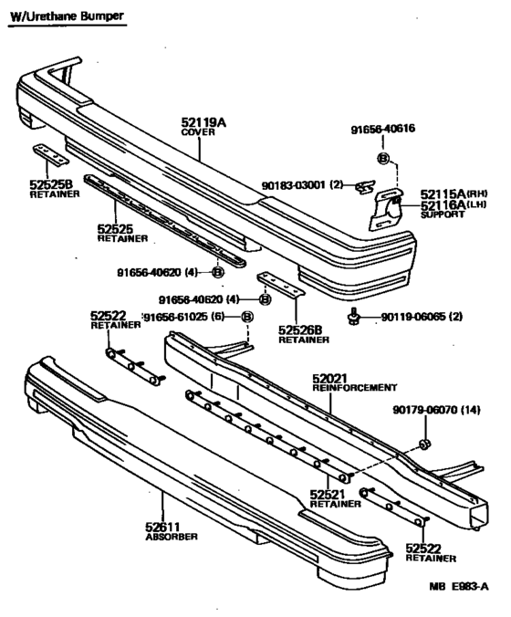 Front Bumper & Bumper Stay