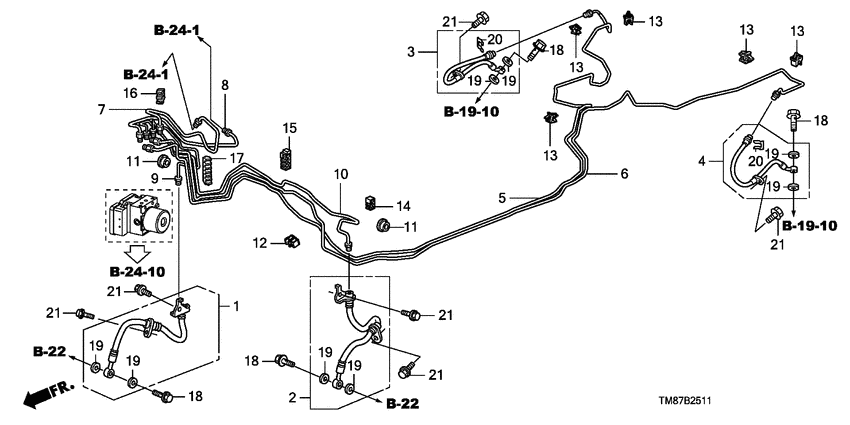 Brake pipe/hose