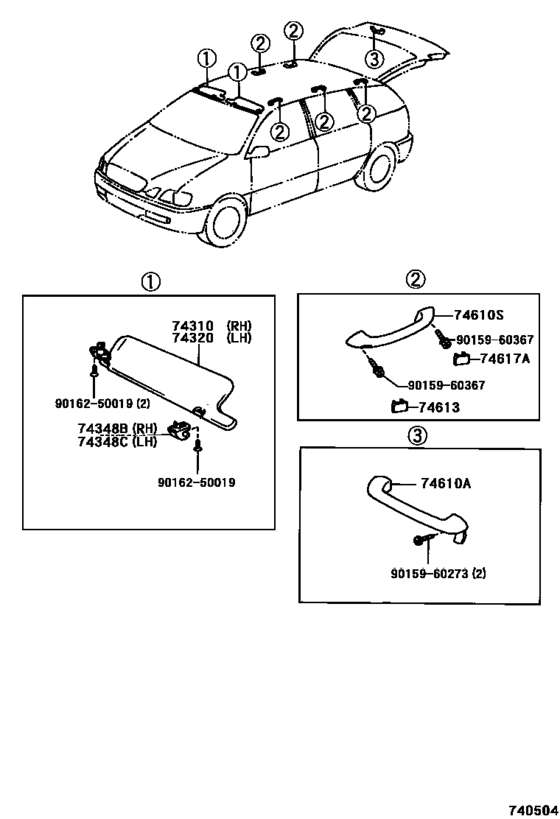 Armrest & Visor
