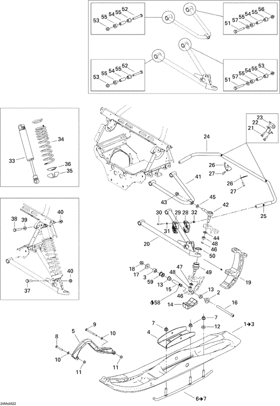 07- front suspension and ski