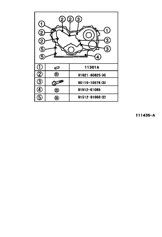 Timing Gear Cover & Rear End Plate