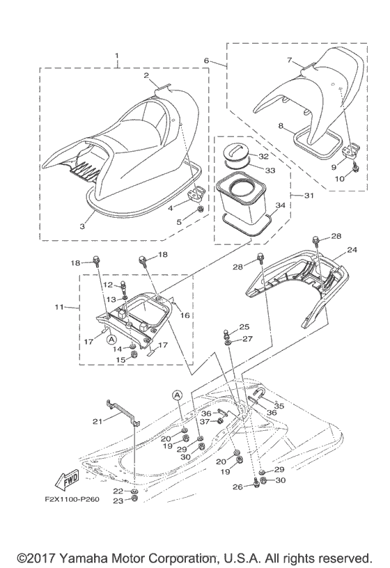 Seat & Under Locker