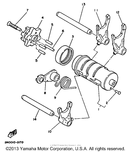 Shift Cam & Fork