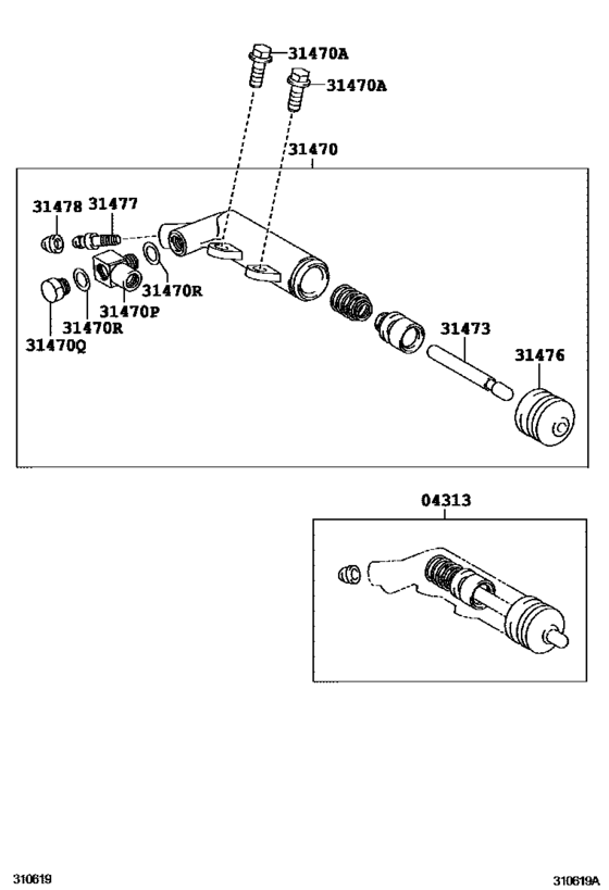 Clutch Release Cylinder