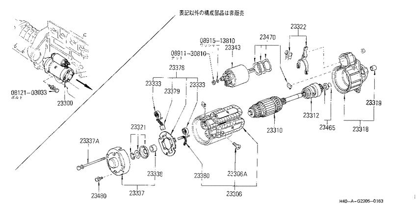Starter motor