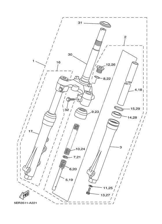 Front fork