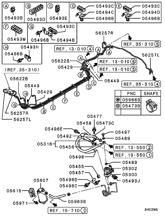 Fuel line & vapor gas control