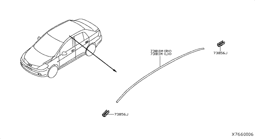 Body side moulding