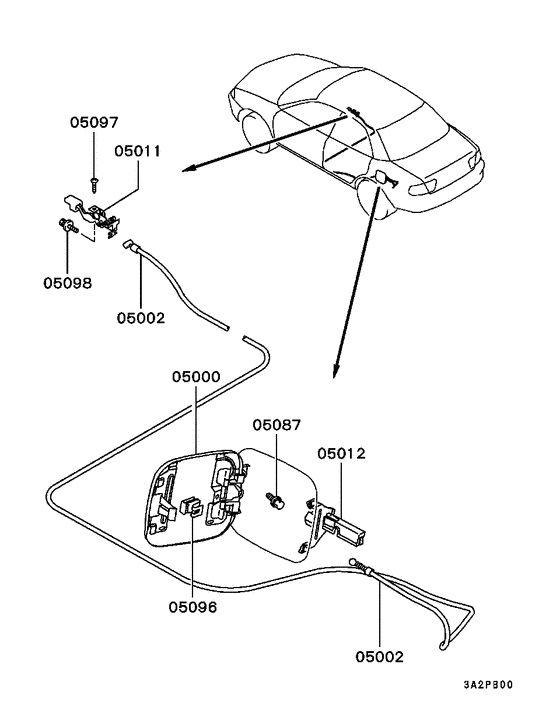 Fuel filler lid & lock