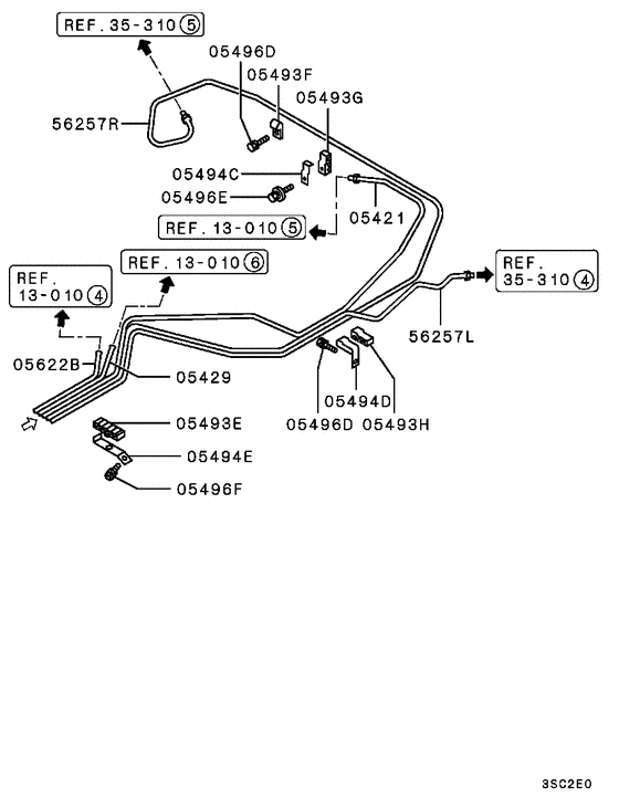 Fuel line & vapor gas control
