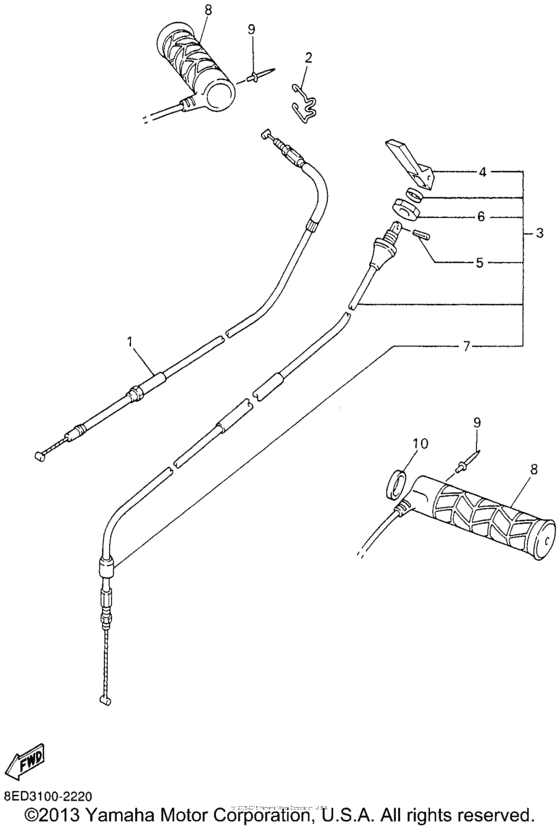 Control cable