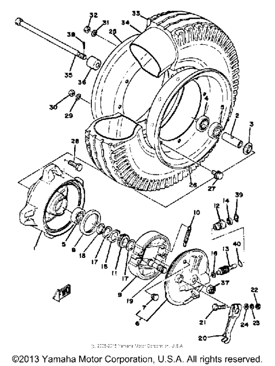 Front wheel