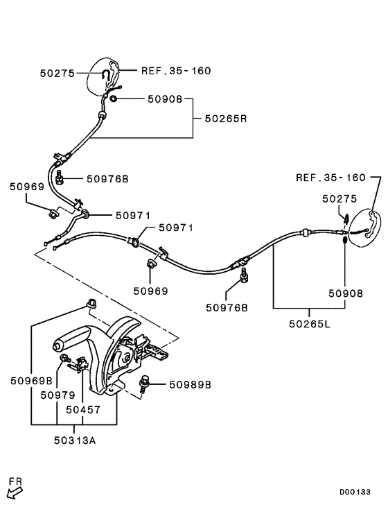 Parking brake control