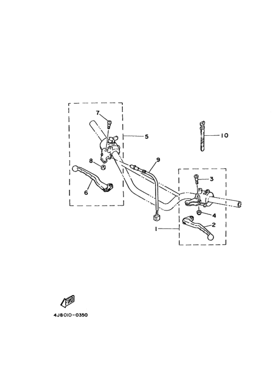 Handle switch & lever