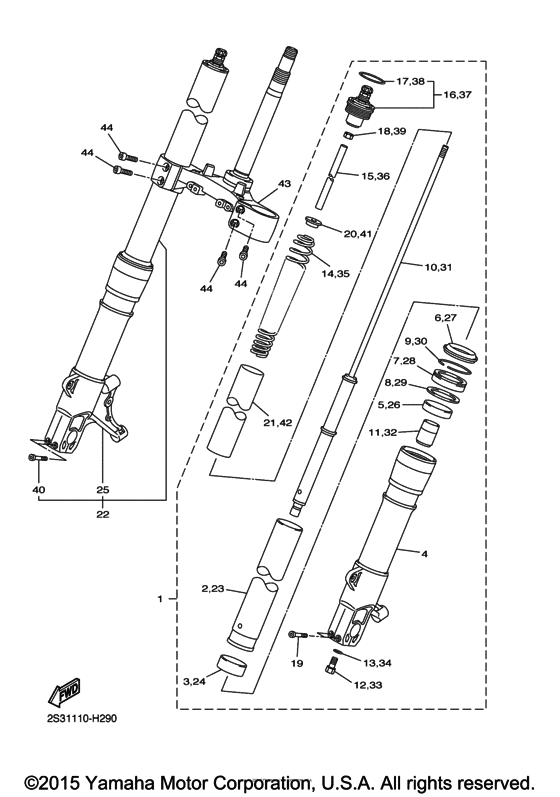 Front fork