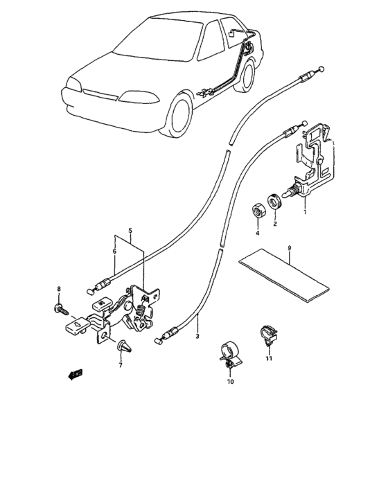 Fuel lid and trunk lid opener