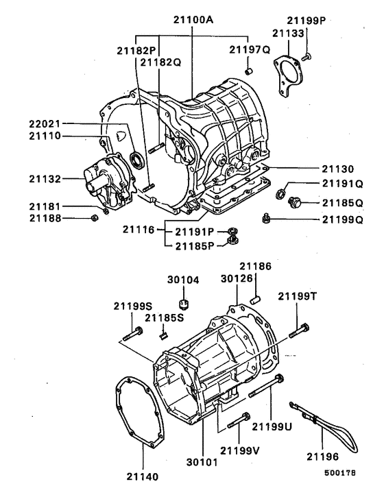 M/t case
