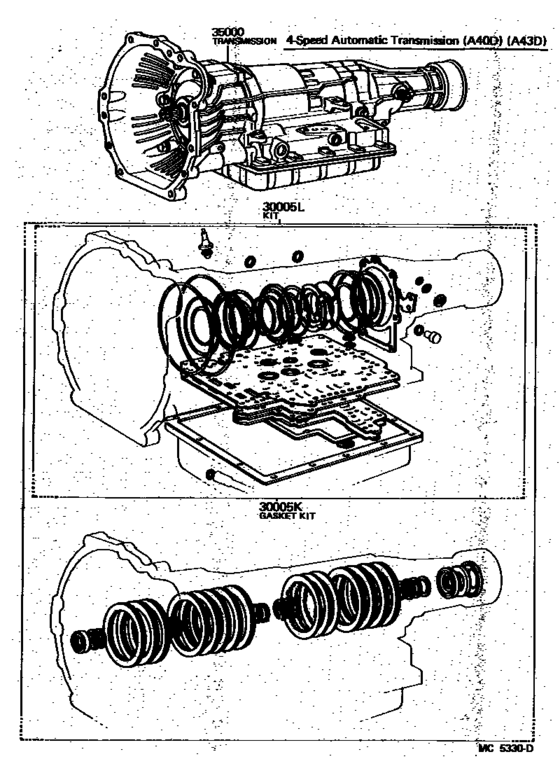 Transaxle Or Transmission Assy & Gasket Kit (Atm)