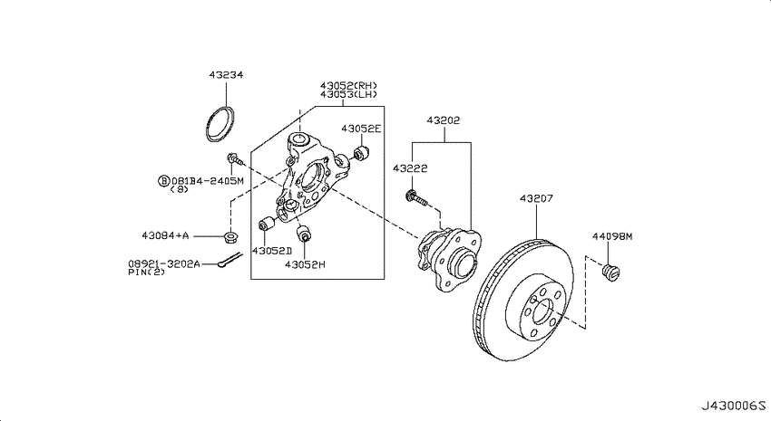 Rear axle