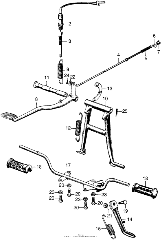 Main stand + side stand