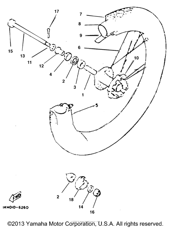 Front wheel