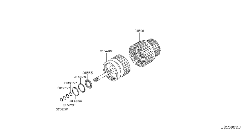 Clutch & band servo