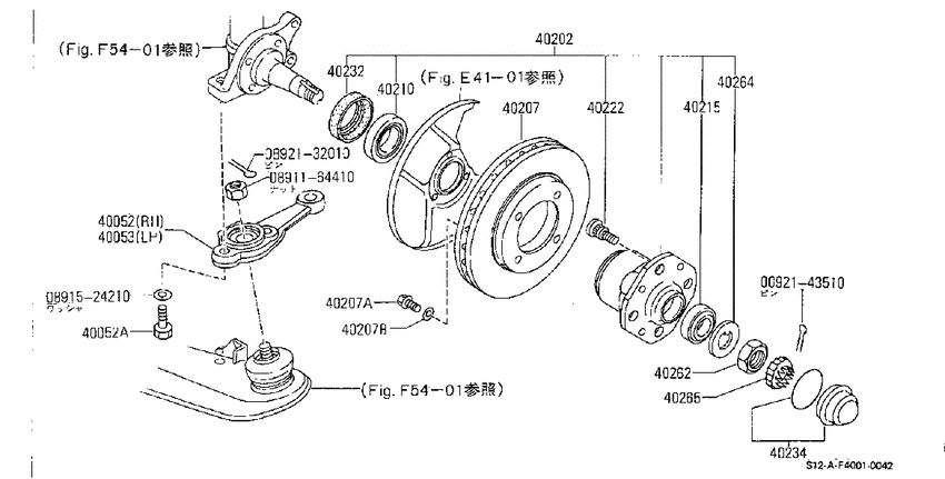 Front axle