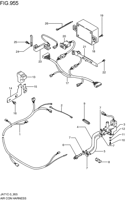 air-conditioner harness