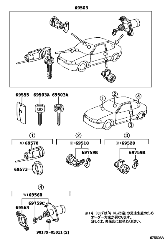Lock Cylinder Set