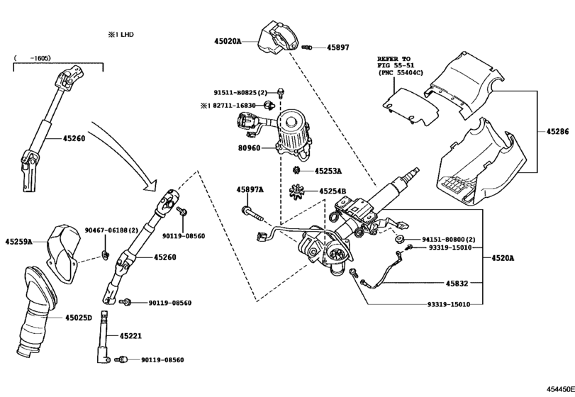 Steering Column & Shaft