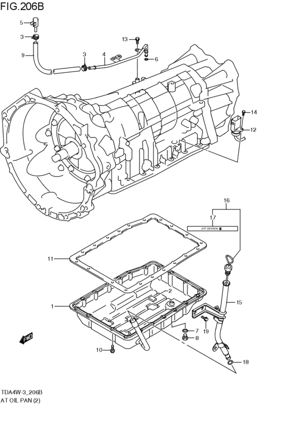 at - oil pan