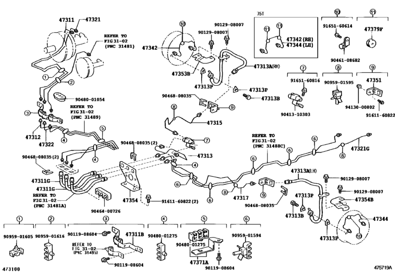Brake Tube & Clamp